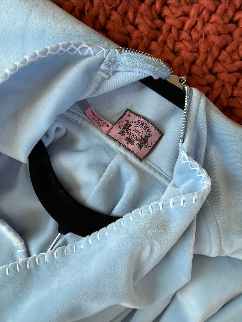 Juicy Couture x Madhappy Light Blue Velour
